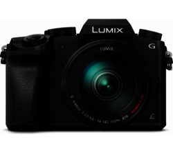 PANASONIC  Lumix DMC-G7EB-K Compact System Camera with Lumix G VARIO 14-140 mm f/3.5-5.6 ASPH POWER OIS Telephoto Zoom Lens - Black